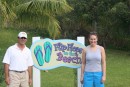 IMG_1858: Sarah and Jim on Great Guana Cay, Abacos, Bahamas